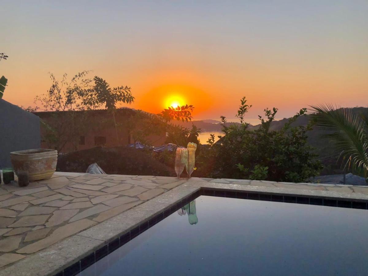 Casa Em Paraty, Piscina Com Vista Para O Mar Luaran gambar
