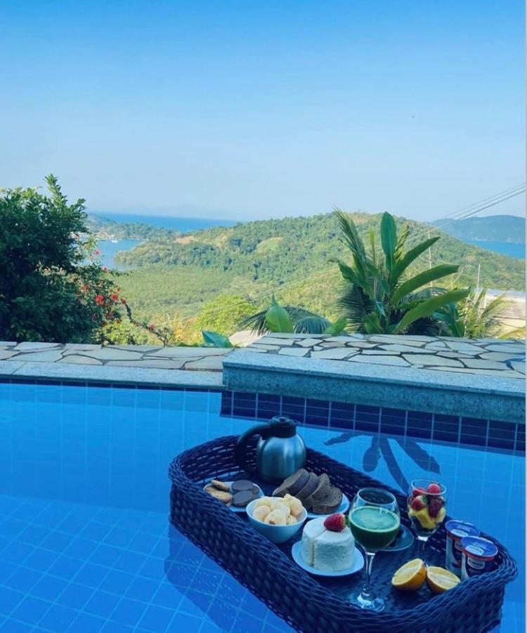 Casa Em Paraty, Piscina Com Vista Para O Mar Luaran gambar