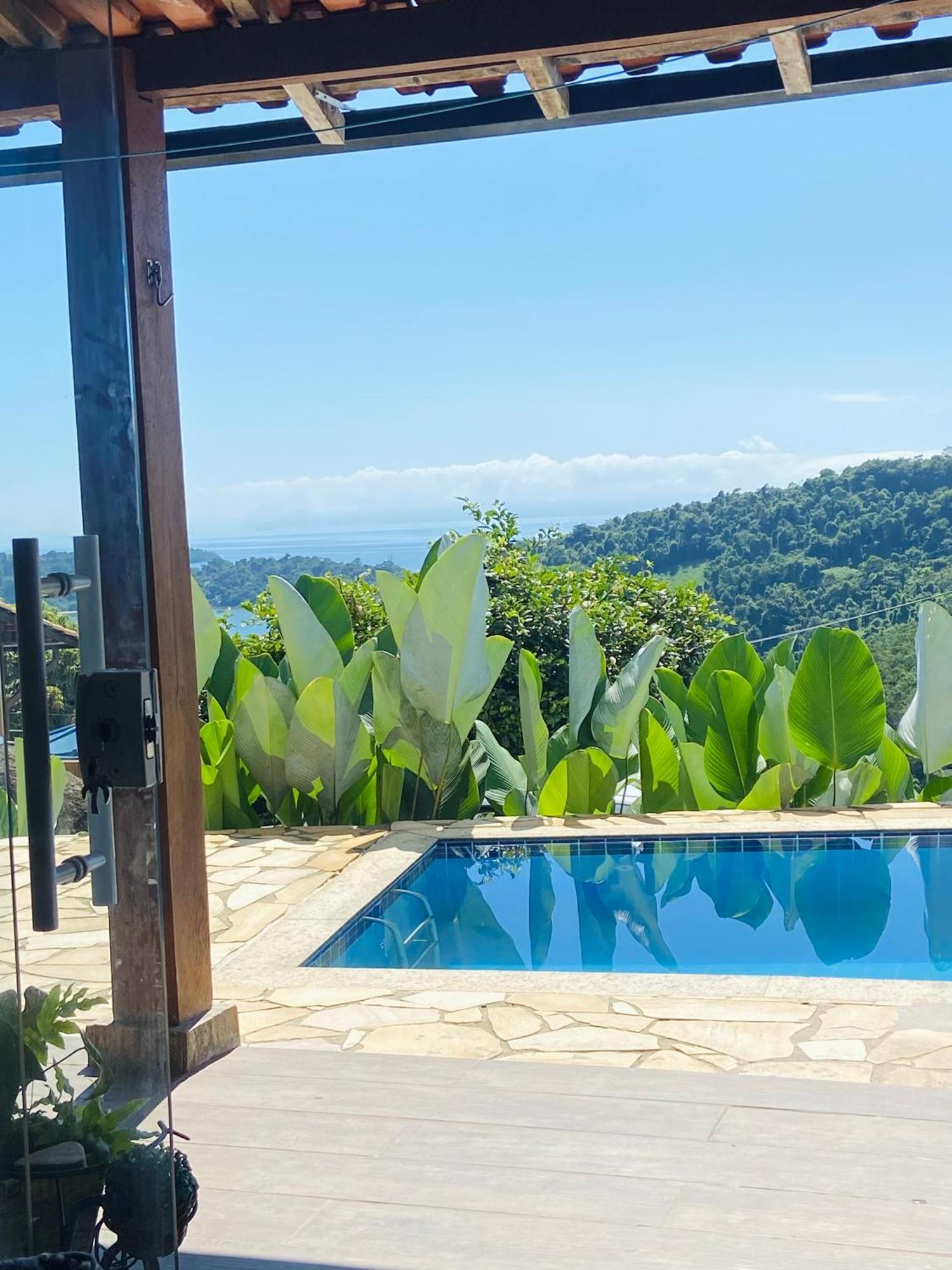 Casa Em Paraty, Piscina Com Vista Para O Mar Luaran gambar